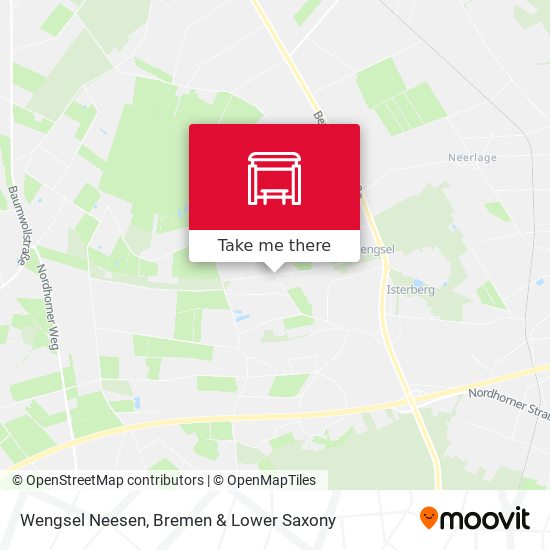 Wengsel Neesen map
