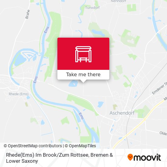 Rhede(Ems) Im Brook / Zum Rottsee map