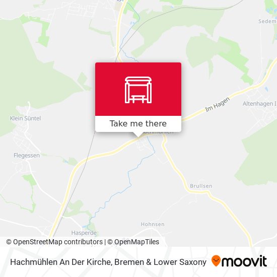 Hachmühlen An Der Kirche map