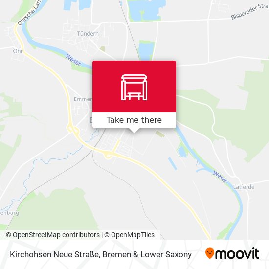 Kirchohsen Neue Straße map