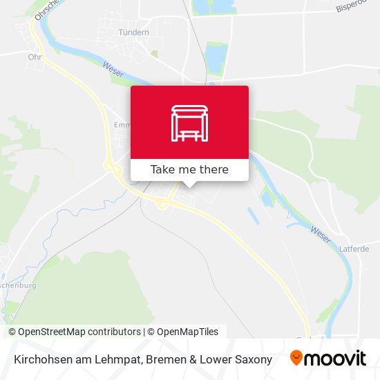 Kirchohsen am Lehmpat map