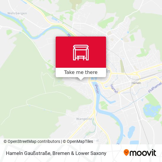 Hameln Gaußstraße map