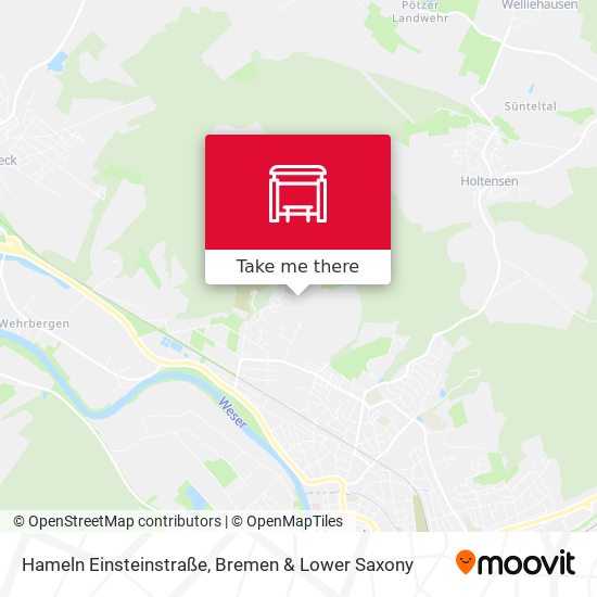 Hameln Einsteinstraße map