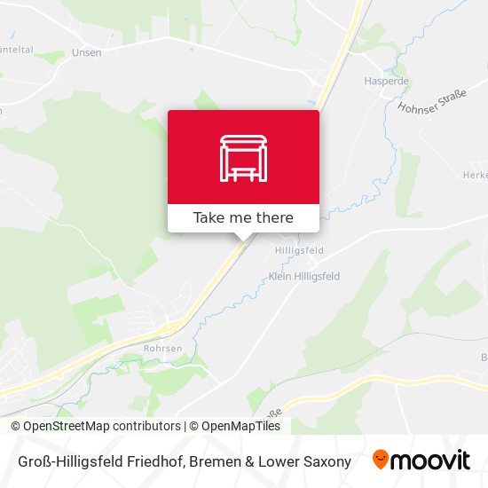 Groß-Hilligsfeld Friedhof map
