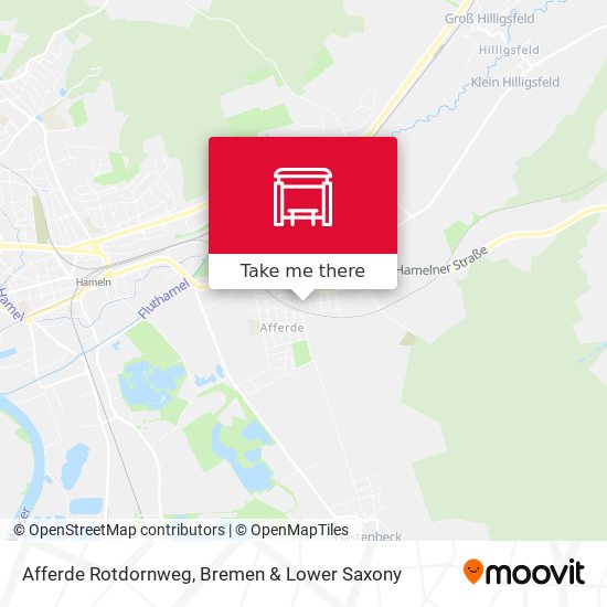 Afferde Rotdornweg map