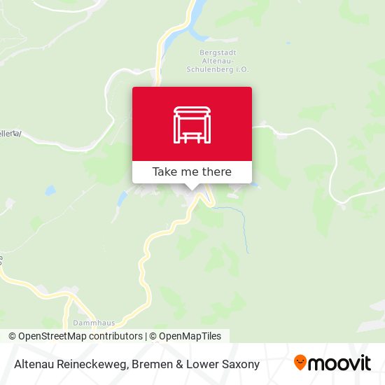 Altenau Reineckeweg map