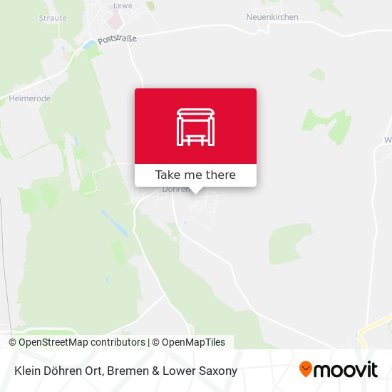 Klein Döhren Ort map