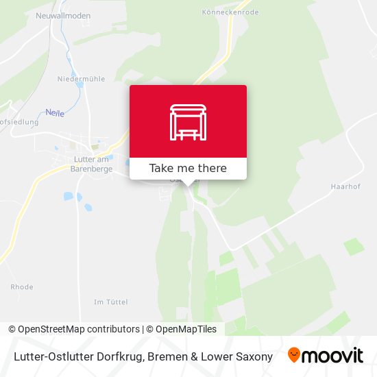 Lutter-Ostlutter Dorfkrug map