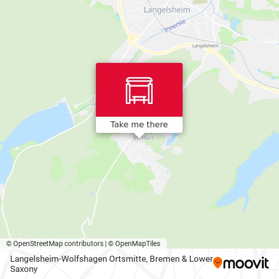 Langelsheim-Wolfshagen Ortsmitte map
