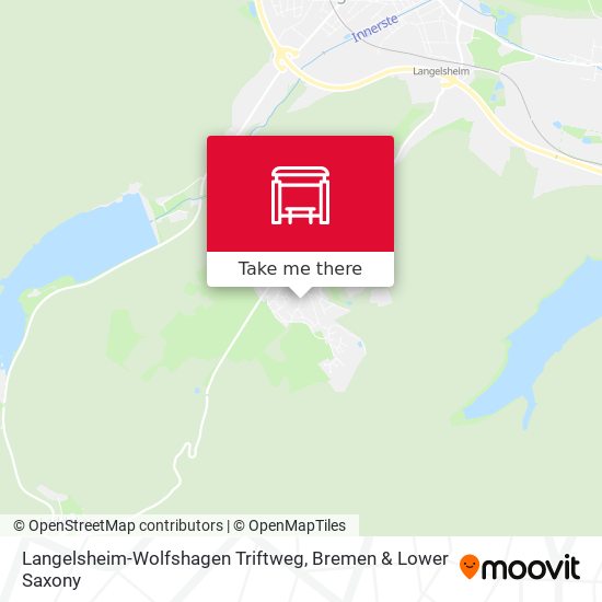 Langelsheim-Wolfshagen Triftweg map