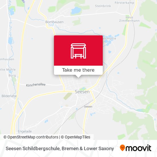 Seesen Schildbergschule map