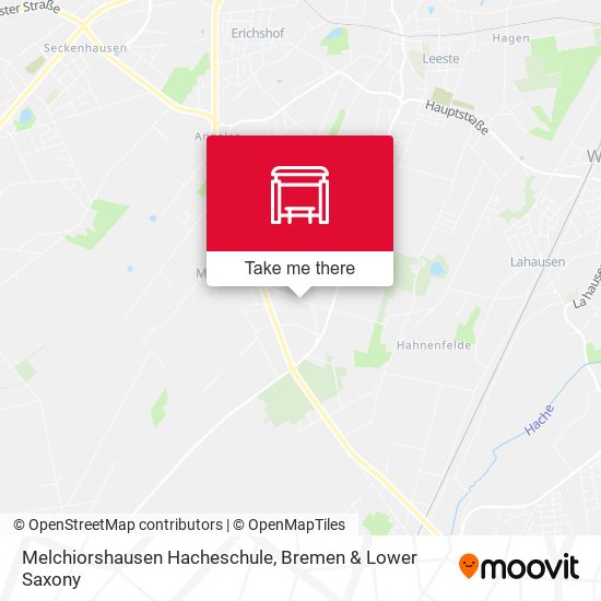Melchiorshausen Hacheschule map