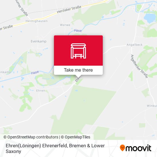 Ehren(Löningen) Ehrenerfeld map