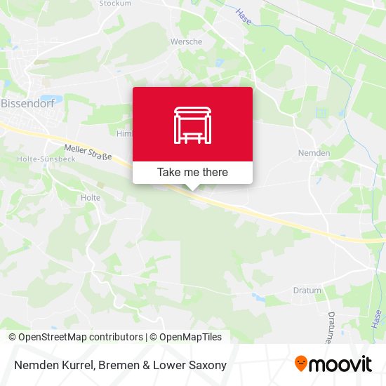 Nemden Kurrel map