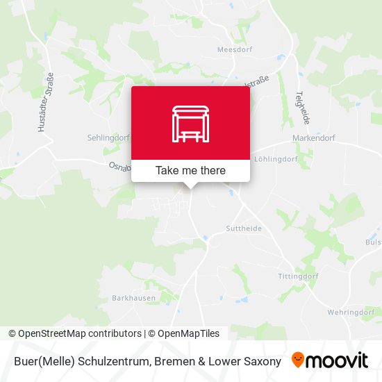 Buer(Melle) Schulzentrum map