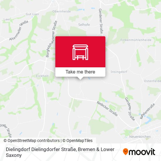 Dielingdorf Dielingdorfer Straße map