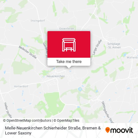 Melle-Neuenkirchen Schierheider Straße map