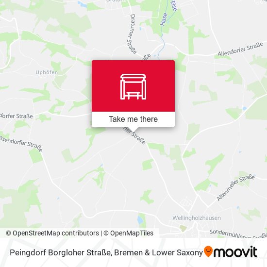 Peingdorf Borgloher Straße map