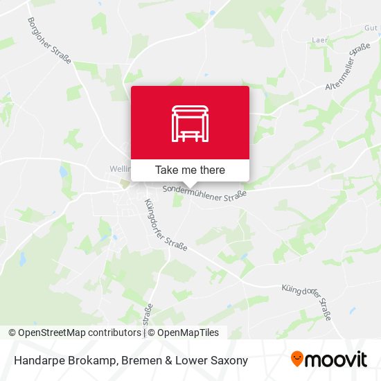 Handarpe Brokamp map