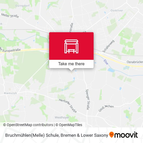Bruchmühlen(Melle) Schule map