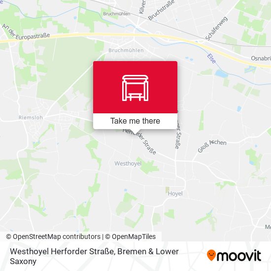 Westhoyel Herforder Straße map