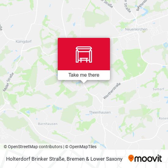 Holterdorf Brinker Straße map