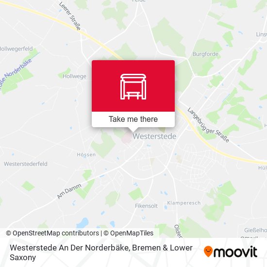 Westerstede An Der Norderbäke map