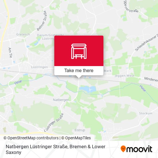 Natbergen Lüstringer Straße map