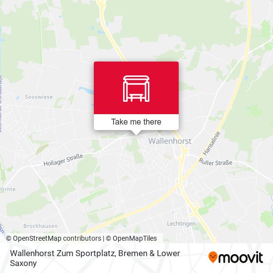 Wallenhorst Zum Sportplatz map