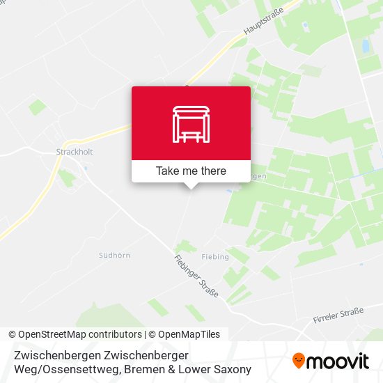 Zwischenbergen Zwischenberger Weg / Ossensettweg map