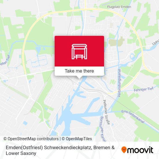 Emden(Ostfriesl) Schweckendieckplatz map
