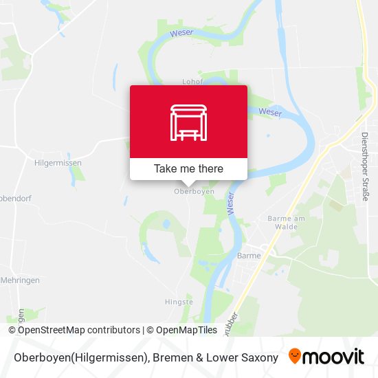 Oberboyen(Hilgermissen) map