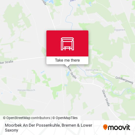 Moorbek An Der Possenkuhle map