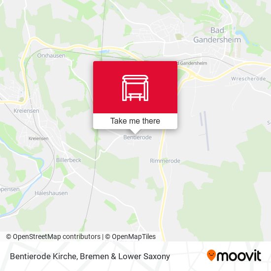 Bentierode Kirche map