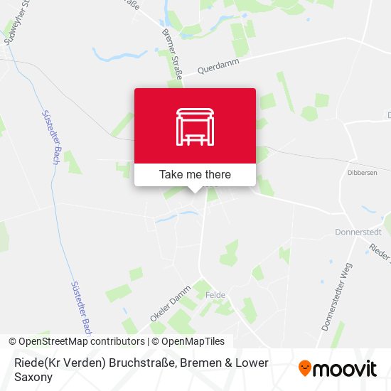 Riede(Kr Verden) Bruchstraße map