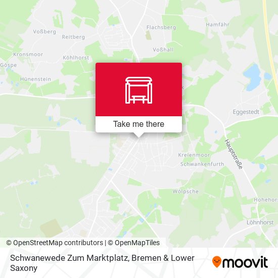 Schwanewede Zum Marktplatz map