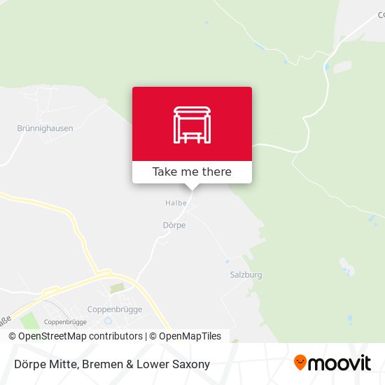 Dörpe Mitte map