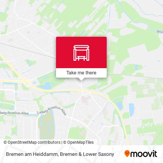 Bremen am Heiddamm map