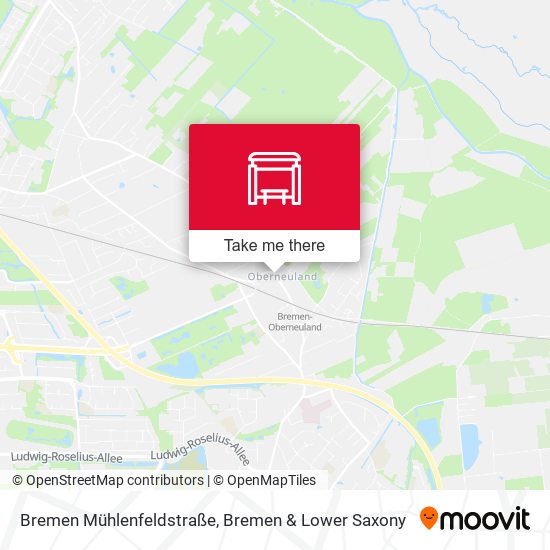 Bremen Mühlenfeldstraße map