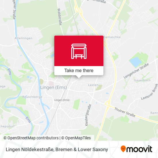 Lingen Nöldekestraße map