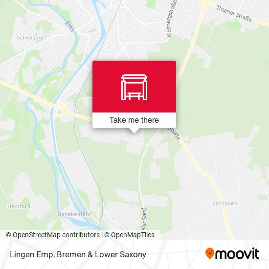 Lingen Emp map
