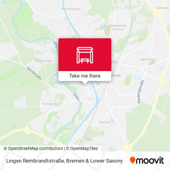 Lingen Rembrandtstraße map