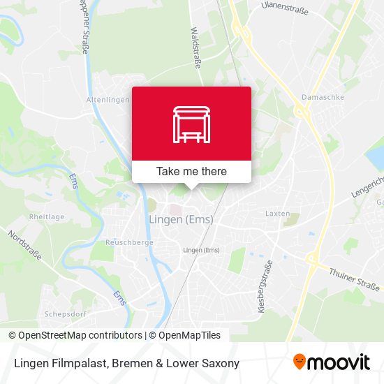 Lingen Filmpalast map