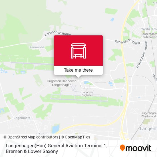 Langenhagen(Han) General Aviation Terminal 1 map