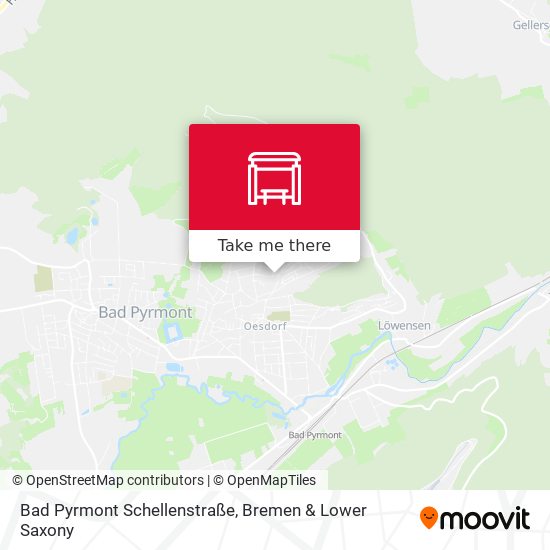 Bad Pyrmont Schellenstraße map