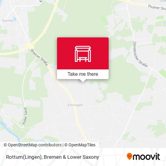 Rottum(Lingen) map