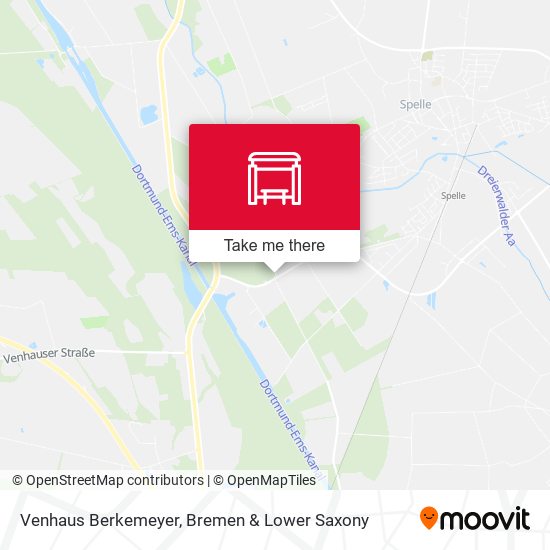 Venhaus Berkemeyer map