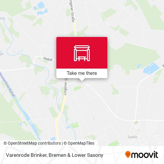 Varenrode Brinker map