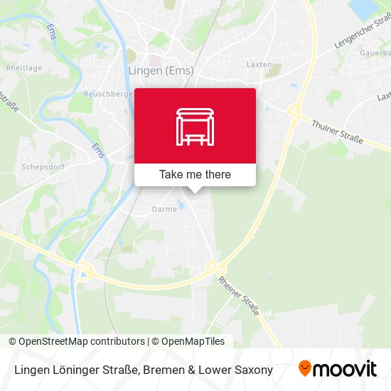 Lingen Löninger Straße map