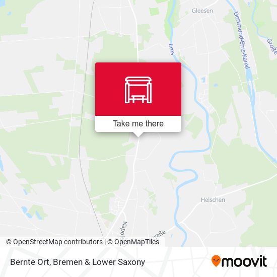 Bernte Ort map
